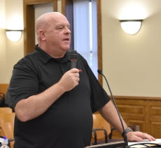 Scott LeFavre answers Lake City City Council questions about a hospice facility his company hopes to build in Lake City.